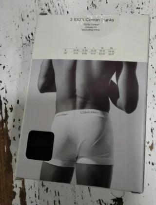 Calzoncillos Calvin Klein Hombre Pack 3 OROGINALES