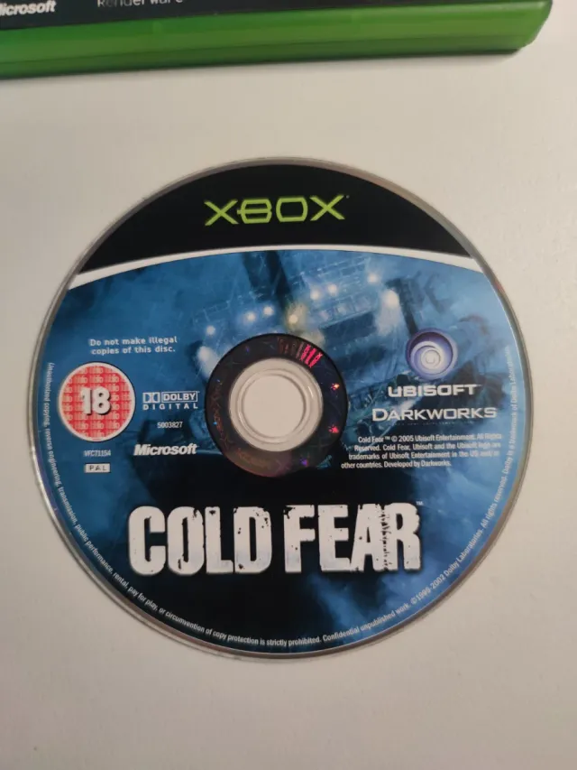 Cold Fear Xbox