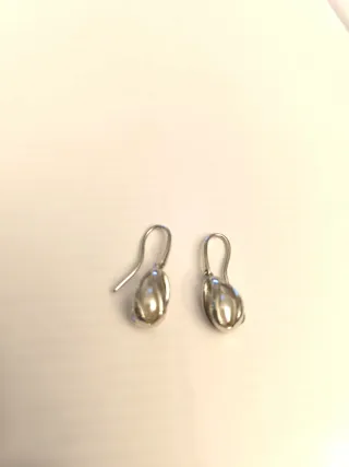 Pendientes Plata con Perla