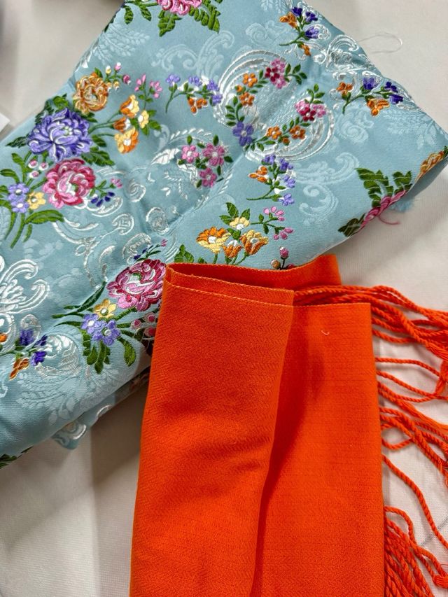 Traje Fallero Niño Naranja con Chaleco y Fajín