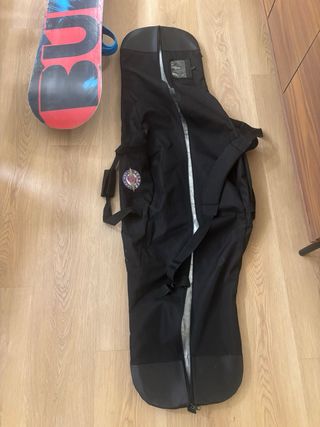 Tabla Snowboard Burton + fijaciones.  155 56w