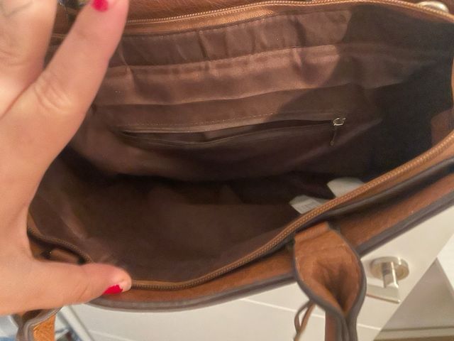 Bolso marrón Stradivarius