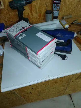 Lijadora  con lijas granos surtidod