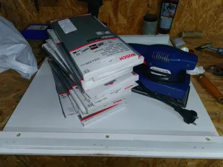 Lijadora  con lijas granos surtidod