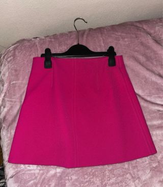 Gonna Zara Fucsia EUR34 Mai Indossata