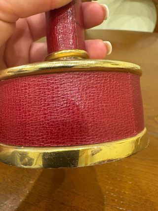 cigarrera musical en bronce Años 70