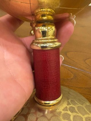 cigarrera musical en bronce Años 70