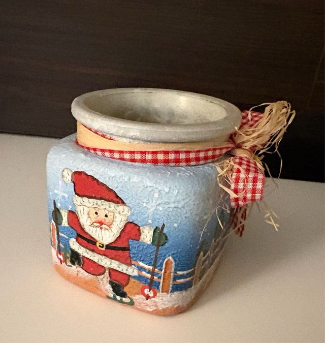 Set 3 Pezzi: Mini presepe porta tee-light