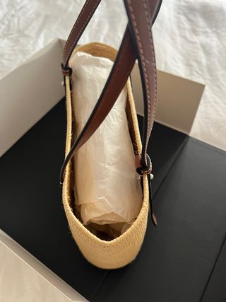 Bolso Loewe Square Basket Beige/Marrón