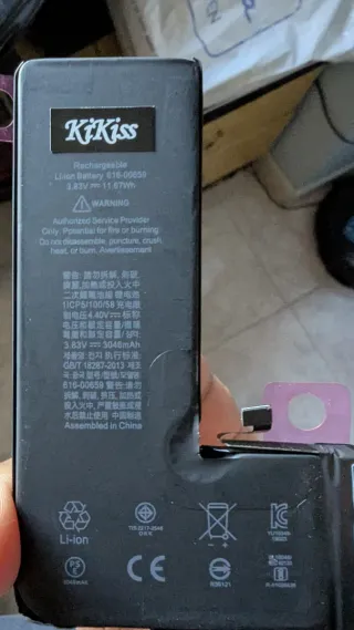 Batteria iPhone 11 Pro KiKiss 3046mAh