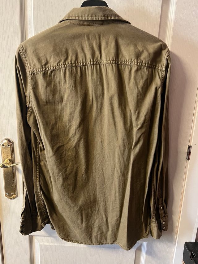 Camisa verde militar JACK & JONES Talla L