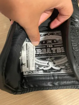 Guantes de Boxeo Leone 1947 Negros