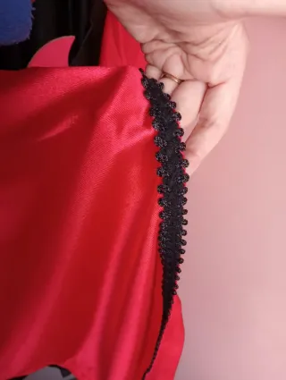 Disfraz Murciélago Negro y Rojo Talla Única