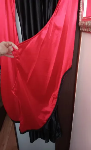 Disfraz Murciélago Negro y Rojo Talla Única