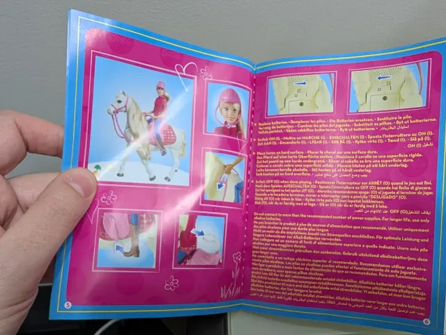 Barbie DreamHorse interactivo +Chelsea con caballo