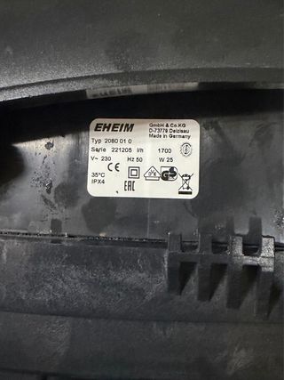 Filtro Acuario Eheim Profesional 3 1200 XL