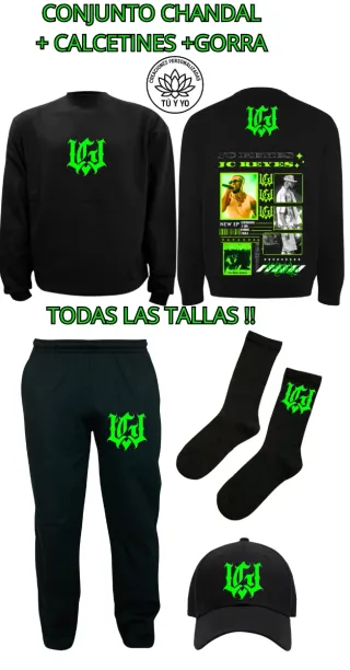 Conjunto Chándal + Calcetines + Gorra