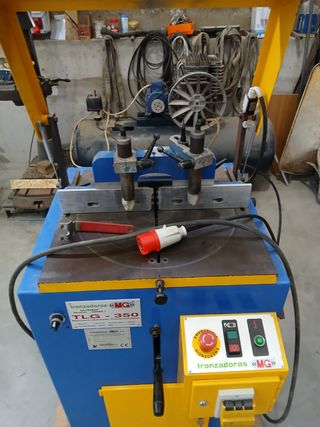 Tronzadora aluminio MG TLG-350 semi-automática