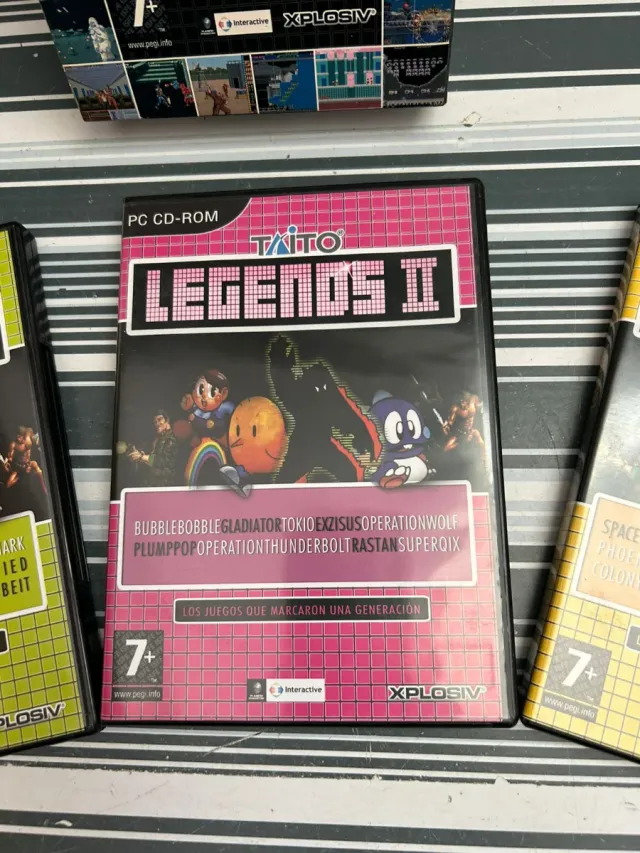 Taito Legends para PC (3 discos)
