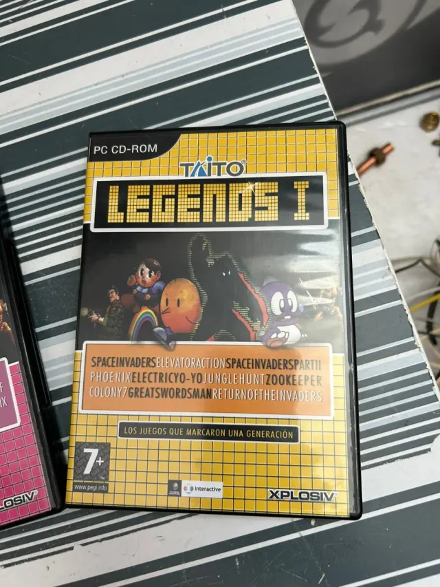 Taito Legends para PC (3 discos)