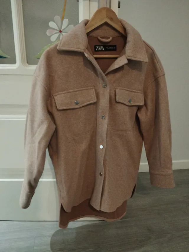 Chaqueta Zara rosa Mujer