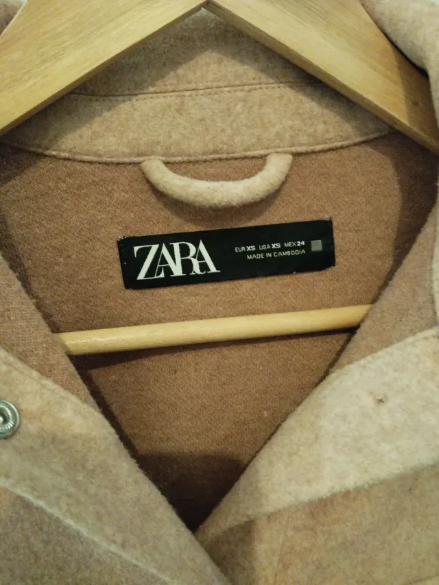 Chaqueta Zara rosa Mujer