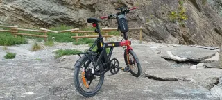 Bicicleta plegable eléctrica