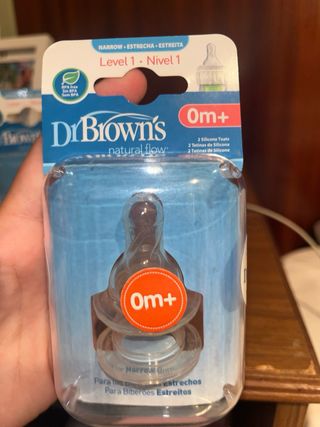 Dr. Brown's Tetinas Nivel 1 (0m+)