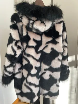 Pelliccia donna fantasia