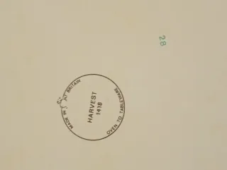 Fuente Inglesa Harvest Cerámica