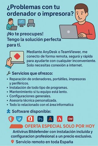 Reparacion y mantenimiento de ordenadores