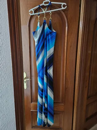 Vestido largo rayas marca Julie brown.