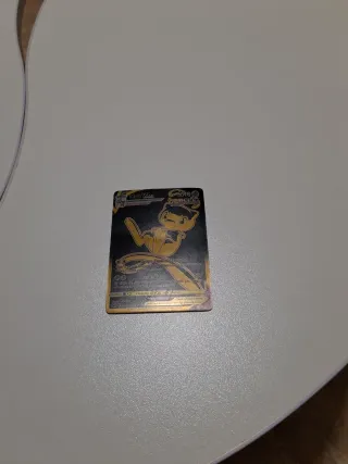 Carta Pokémon Mew VMAX Dorada