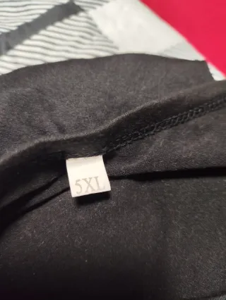 Pijama Talla 5XL Negro