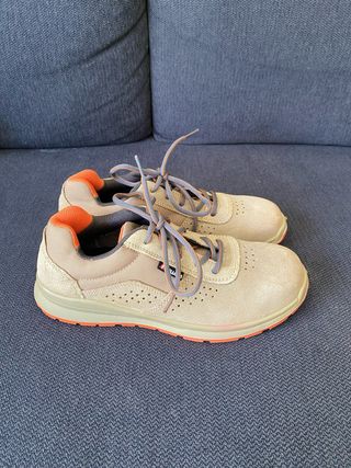 Zapatos de seguridad Bellota Flex beige