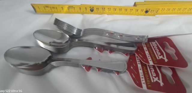 18 Cucharillas Menax Inoxidables