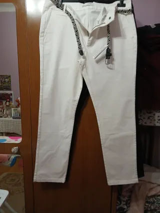 Pantalón de vestir blanco sin estrenar