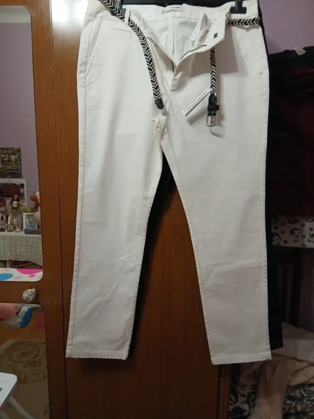Pantalón de vestir blanco sin estrenar