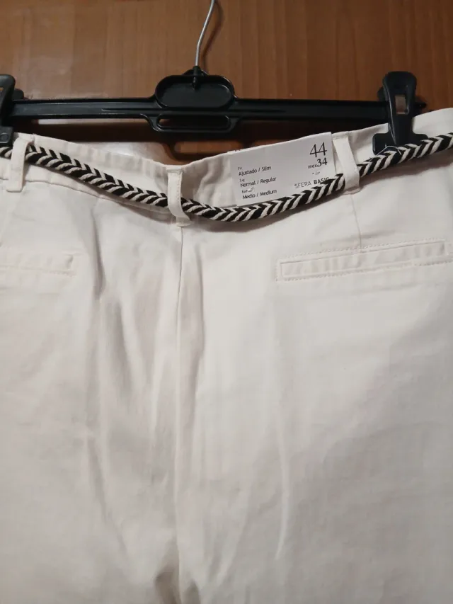 Pantalón de vestir blanco sin estrenar