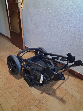 Cochecito bebé MAGIC ZOO gris como NUEVO-Impecable