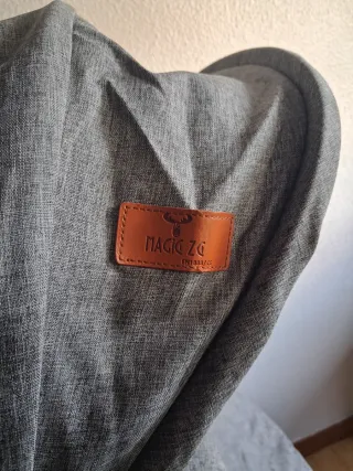 Cochecito bebé MAGIC ZOO gris como NUEVO-Impecable
