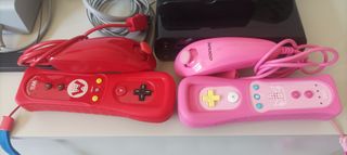 Consola Wii U Nintendo Negra + lote juegos + mando