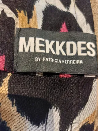 Vestido Mekkdes Talla S, equivalente M. Animal Pri