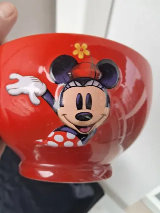 Scodella Minnie Mouse Rossa