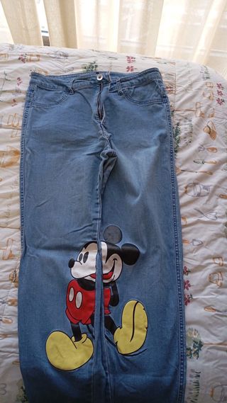 Pantalones vaqueros Mickey Mouse