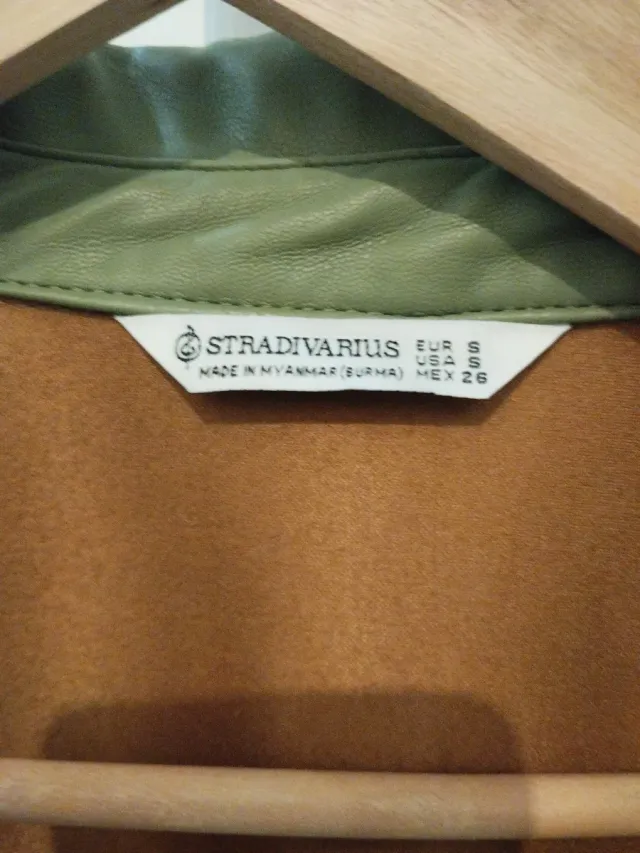 Chaqueta verde mujer