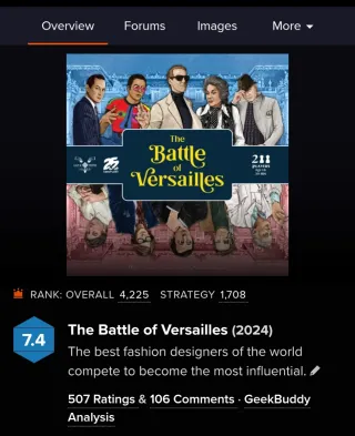 Juego de mesa La Batalla de Versalles