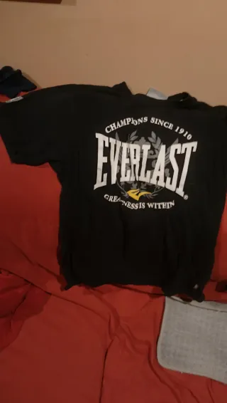 Camiseta Everlast Negra