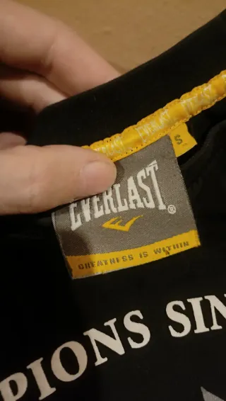 Camiseta Everlast Negra