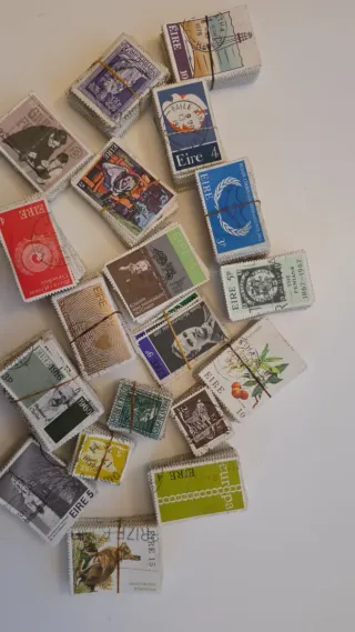 50 Sellos Usados de Irlanda